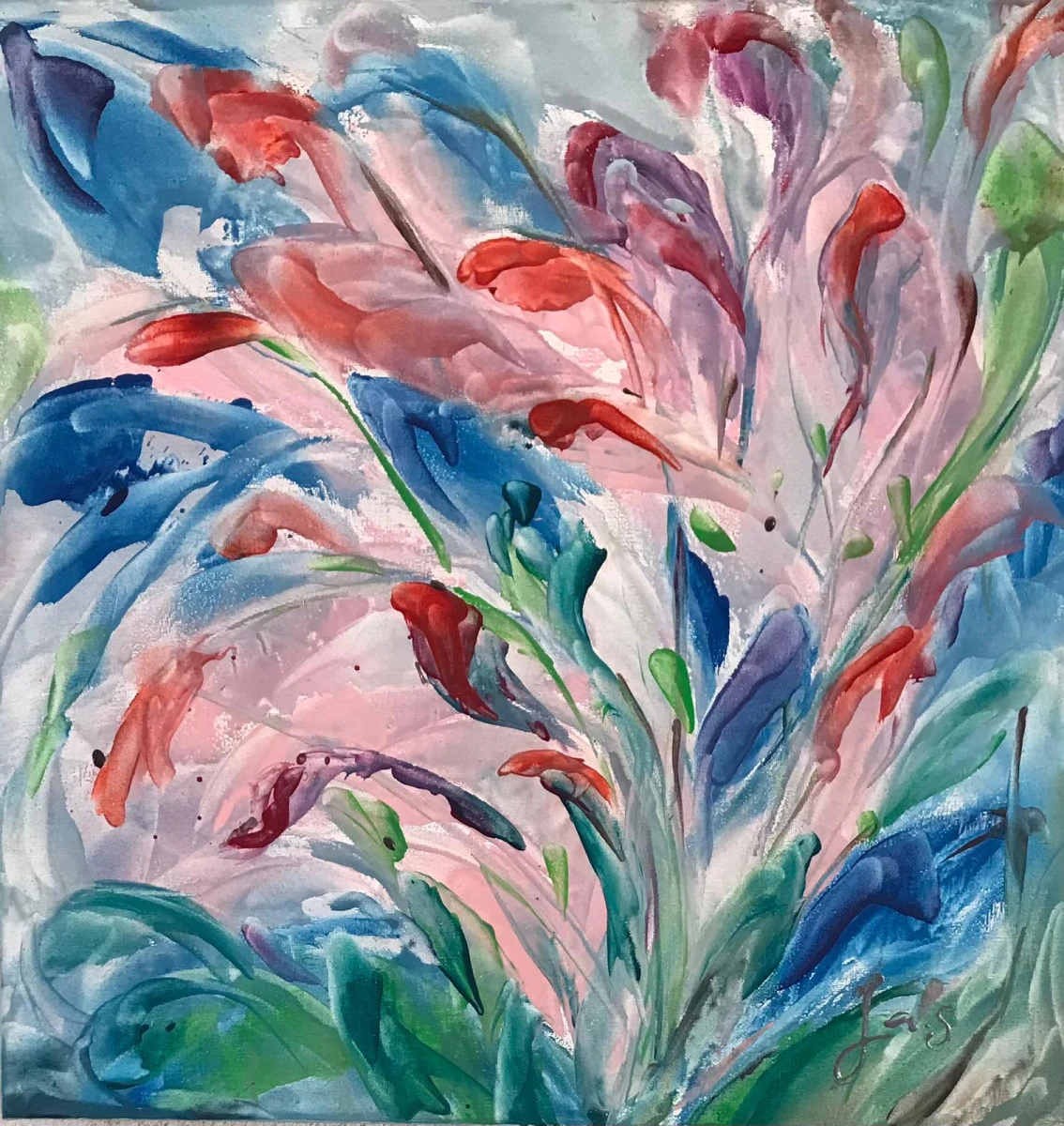 Creation JPB, technique encaustique, 3D, dimension 50x50  Certificat d’authenticité inclus.Livraison offerte en France métropolitaine  Facilité de paiement , jusqu’à 3 mensualités, prix: 620€    Vous souhaitez une reproduction : 90€