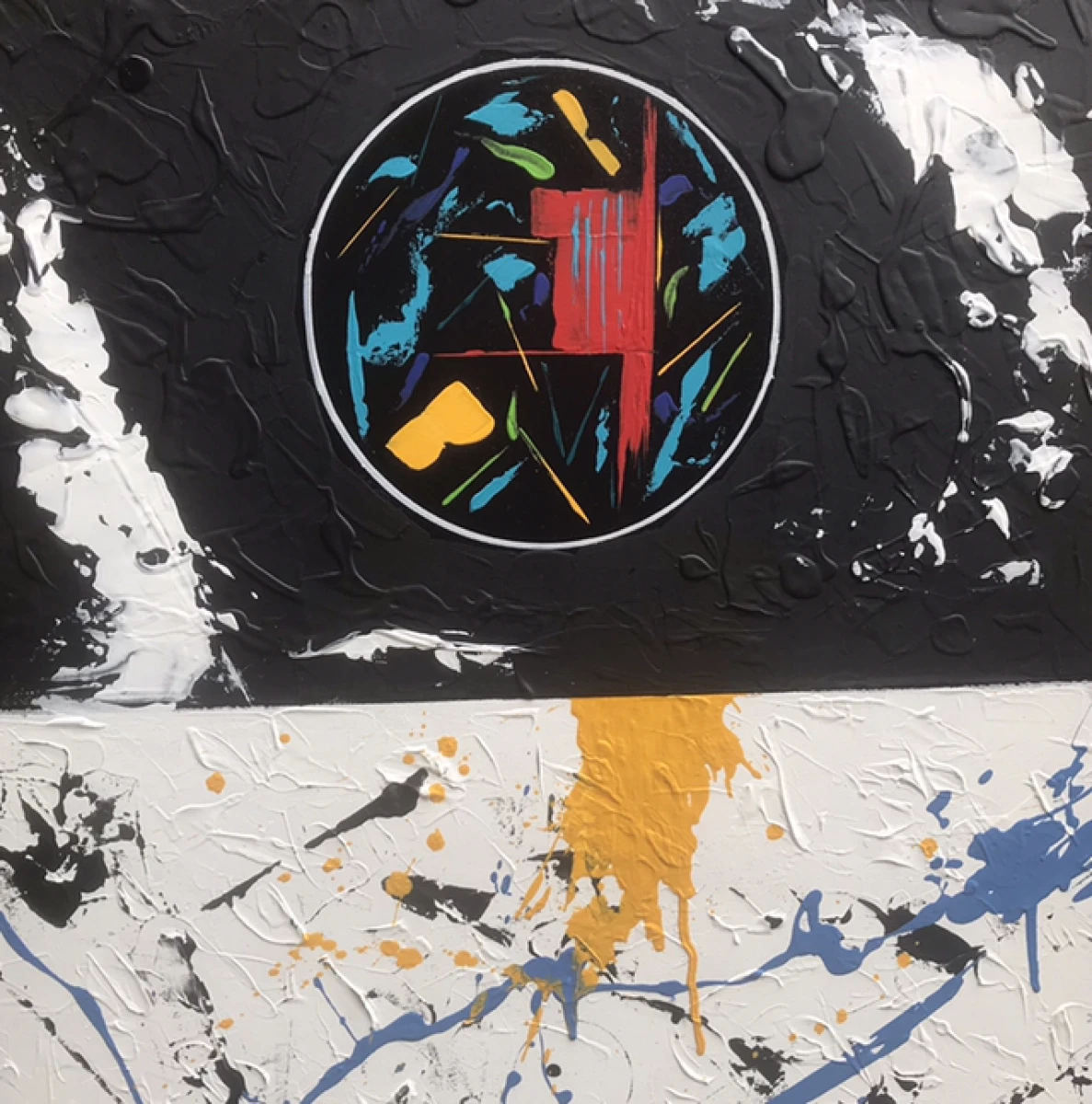 Acrylique, 3 D , lunette 3D inclus, dimension 80 x 60, livraison offerte en France métropolitaine