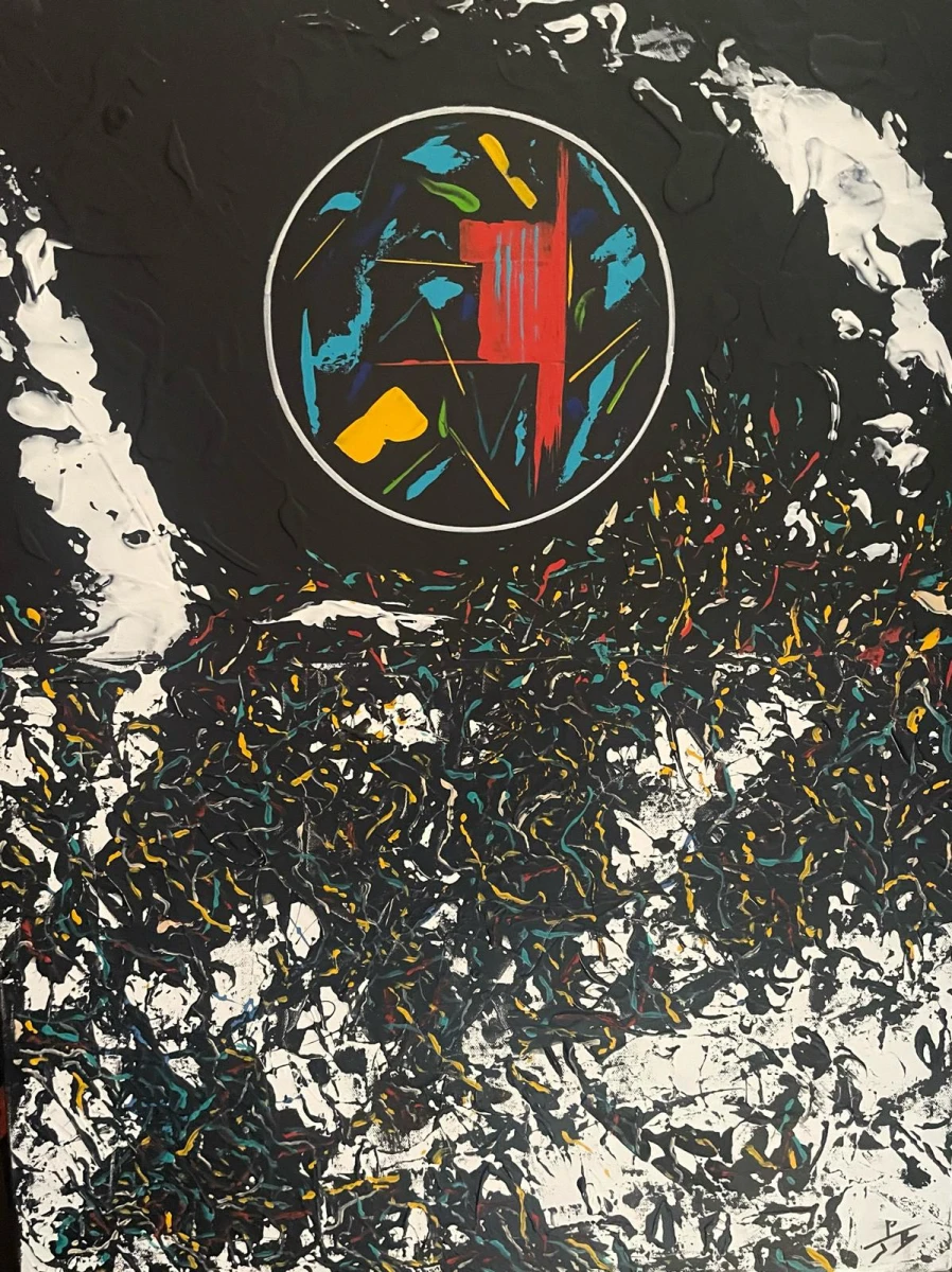 ACRYLIQUE 3D, 80x60, certificat d’authenticité et lunettes 3 D inclus, livraison offerte France